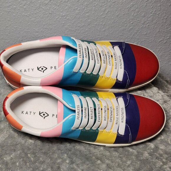 Katy Perry The Firework Sneaker - Rainbow Colors - Size 8 ***PRICE IS FIRM*** - Picture 9 of 11